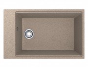 Миття для кухні Miraggio Lagoon 76х46 см кварцовий пісок Mirastone терра 0002089