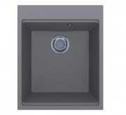 Мойка для кухни Miraggio Lagoon 41,9х50,8 см кварцевый песок Mirastone серый 0002218