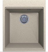 Мийка для кухні Miraggio Lagoon 41,9х50,8 см кварцовий пісок Mirastone пісочний 0002220