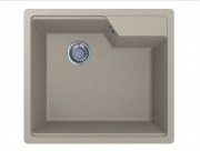 Мийка для кухні Miraggio Lisa 55,8х49,8 см кварцовий пісок Mirastone пісочний 0002241