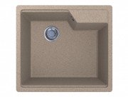 Мойка для кухни Miraggio Lisa 55,8х49,8 см кварцевый песок Mirastone терра 0002242