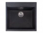 Мойка для кухни Miraggio Lagoon 54,1х51,1 см кварцевый песок Mirastone черный 0002244