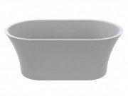 Ванна із штучного каменю Miraggio Helga 150x85 см литий мармур Mirasoft білий 0002547