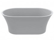 Ванна із штучного каменю Miraggio Helga 150x85 см литий мармур Miramarble білий матовий 0002546