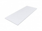 Накладка на слив для раковины Miraggio Mares 800 Miramarble литой мрамор белый глянцевый 0001937