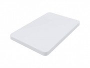 Накладка на слив для раковины Miraggio Monaco Miramarble литой мрамор белый глянцевый 0001939