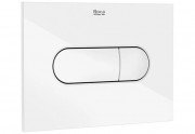 Кнопка змиву для унітазу Roca Duplo Nova PL NV2 пластик білий глянсовий A890222200