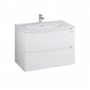 Тумба Sanwerk Vega Air 81 см с раковиной Клеа МДФ белый MV0000814