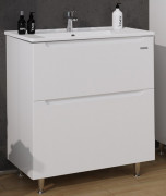 Тумба Sanwerk Era 70 см із раковиною Qtap МДФ білий MV0000852