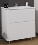 Тумба Sanwerk Era 70 см с раковиной Qtap МДФ белый MV0000852