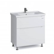 Тумба Sanwerk Era 80 см із раковиною Idea МДФ білий MV0000853