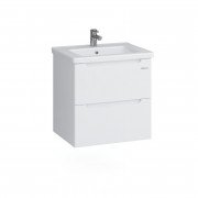 Тумба Sanwerk Era Air 60 см с раковиной Space Line МДФ белый MV0000854