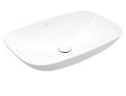 Раковина Villeroy & Boch Loop & Friends 62х42 см без перелива TitanCeram альпийский белый 4A500101