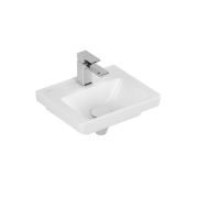 Раковина Villeroy & Boch Subway 3.0 37х30,5 см санітарна кераміка CeramicPlus кам'яний білий 437038RW