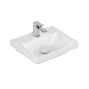 Раковина Villeroy & Boch Subway 3.0 45х37 см санітарна кераміка CeramicPlus альпійський білий 4370FLR1