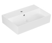 Раковина Villeroy & Boch Memento 2.0 60х42 см с переливом TitanCeram CeramicPlus каменный белый 4A2260RW
