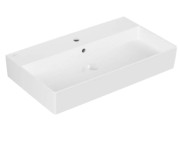 Раковина Villeroy & Boch Memento 2.0 80х47 см с переливом TitanCeram CeramicPlus альпийский белый 4A2280R1