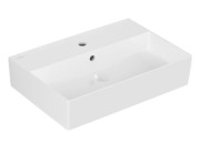 Раковина Villeroy & Boch Memento 2.0 60х42 см з переливом шліфована TitanCeram CeramicPlus альпійський білий 4A226GR1