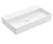 Раковина Villeroy & Boch Memento 2.0 80х47 см без переливу TitanCeram CeramicPlus кам'яний білий 4A2283RW