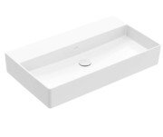 Раковина Villeroy & Boch Memento 2.0 80х47 см без переливу шліфована TitanCeram CeramicPlus альпійський білий 4A228FR1