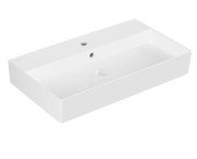 Раковина Villeroy & Boch Memento 2.0 80х47 см з переливом TitanCeram CeramicPlus кам'яний білий 4A2280RW