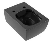 Унітаз підвісний Villeroy & Boch Memento 2.0 37,5х56 см санітарна кераміка CeramicPlus Ebony (чорний матовий) 4633R0S5
