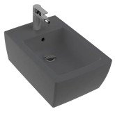 Біде підвісне Villeroy & Boch Memento 2.0 37,5х56 см санітарна кераміка CeramicPlus графіт 443300I4