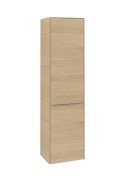 Пенал Villeroy & Boch Subway 3.0 45х36,2х171 см петли слева ДСП северный дуб/ручка алюминий глянцевый C59200VJ