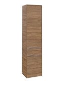 Пенал Villeroy & Boch Subway 3.0 40х36,2х171 см петли справа ДСП дуб канзас/ручка алюминий глянцевый C59100RH