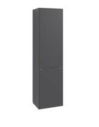 Пенал Villeroy & Boch Subway 3.0 45х36,2х171 см петлі зліва ДСП графіт/ручка монохром C59202VR