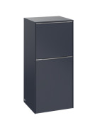 Шкафчик для ванной Villeroy & Boch Subway 3.0 40х36,2 см петли слева ДСП морской синий/ручка алюминий глянцевый C59400VQ