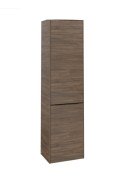 Пенал Villeroy & Boch Subway 3.0 45х36,2х171 см петли справа ДСП дуб аризона/ручка вулканический черный C59301VH