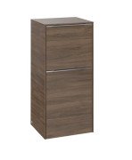 Шкафчик для ванной Villeroy & Boch Subway 3.0 40х36,2 см петли слева ДСП дуб аризона/ручка алюминий глянцевый C59400VH