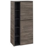 Полупенал Villeroy & Boch Subway 3.0 57,4х36,2х120 см петли справа ДСП каменный дуб/ручка вулканический черный C59901RK