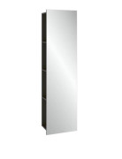Дзеркало для ванної кімнати Villeroy & Boch Subway 3.0 45х170 см з полицями ДСП графіт C59600VR