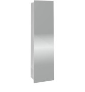 Дзеркало для ванної кімнати Villeroy & Boch Subway 3.0 45х170 см з полицями праворуч ДСП чисто білий C59700VF