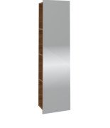 Зеркало для ванной Villeroy & Boch Subway 3.0 45х170 см с полками слева ДСП дуб канзас C59600RH