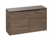 Шкафчик для ванной Villeroy & Boch Subway 3.0 72,8х25,6 см ДСП дуб аризона/ручка вулканический черный C60001VH