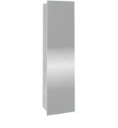 Дзеркало для ванної кімнати Villeroy & Boch Subway 3.0 45х170 см з полицями праворуч ДСП чисто білий C59700VF