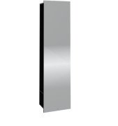 Зеркало для ванной Villeroy & Boch Subway 3.0 45х170 см с полками справа ДСП вулканический черный C59700VL