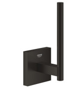 Тримач запасного рулону туалетного паперу Grohe Quickfix Start Cube метал чорний матовий 409792430