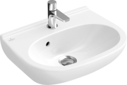 Раковина Villeroy & Boch O.novo 50х40 см санитарная керамика CeramicPlus альпийский белый 536050R1