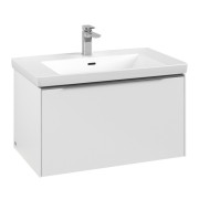 Тумба під раковину Villeroy & Boch Subway 3.0 77,2х42,9 см ДСП/алюміній чистий білий C573L0VF