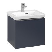 Тумба під раковину Villeroy & Boch Subway 3.0 47,3х42,9 см ДСП/алюміній морський синій C580L0VQ