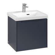 Тумба під раковину Villeroy & Boch Subway 3.0 47,3х42,9 см ДСП/алюміній морський синій/монохром C580L2VQ