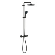 Душева система Grohe Vitalio Start 250 із термостатом чорний матовий 266772431