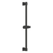 Душевая штанга Grohe Vitalio Universal 600 мм с держателем для душа черный матовый 277242431