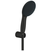 Ручний душ на тримачі Grohe Quickfix Vitalio Start 100 2-режимний чорний матовий 279502431