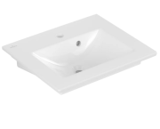 Раковина Villeroy & Boch Venticello 50х42 см с переливом санитарная керамика альпийский белый 41245001