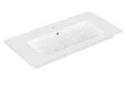 Раковина Villeroy & Boch Venticello 100х50 см із переливом санітарна кераміка CeramicPlus кам'яний білий 4104ALRW
